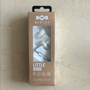 House of Marley Little Bird In-Ear Headphones - White